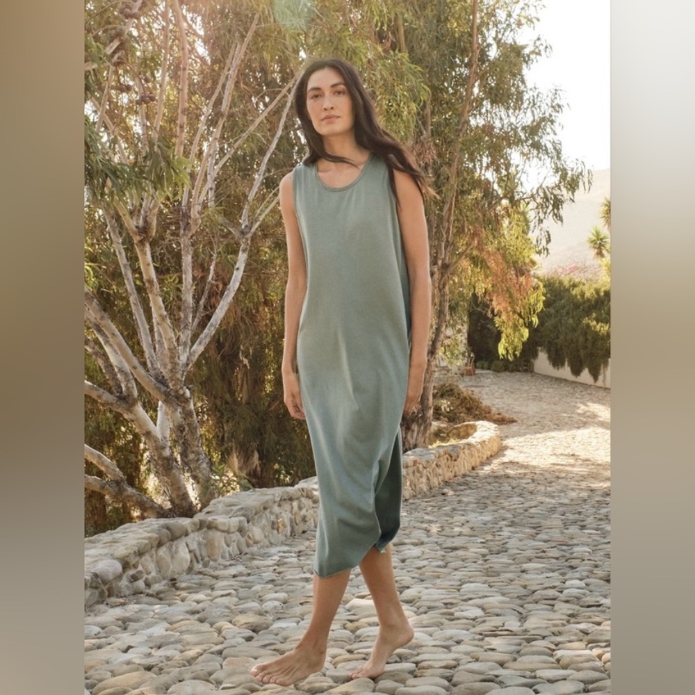 FRANK & EILEEN Easy Side Slit Tank Dress NWTs